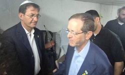 İsrail Cumhurbaşkanı Isaac Herzog'un sığınaktaki görüntüsü yayınlandı
