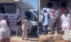 Adana'da aldatılan yurttaş şükür lokması dağıttı!