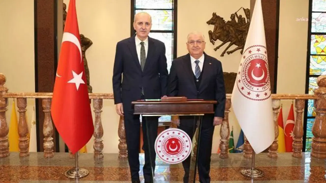 TBMM Başkanı Kurtulmuş ve Milli Savunma Bakanı Güler arasında kritik görüşme