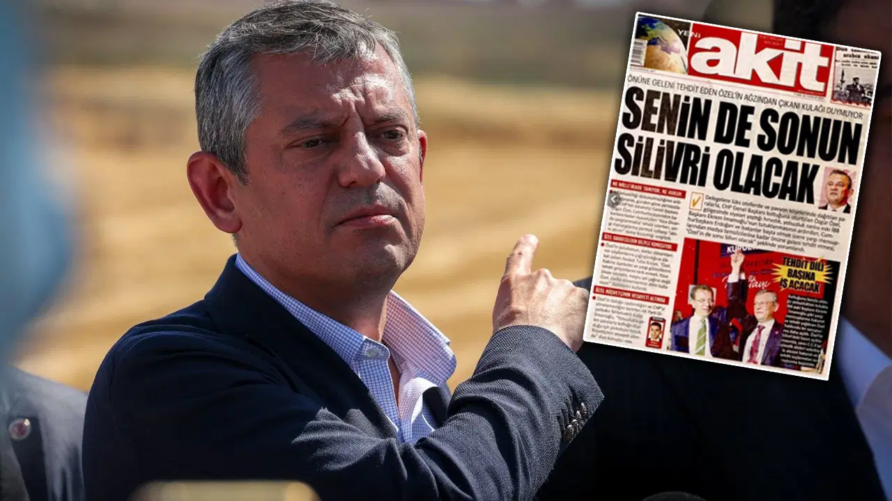 Yeni Akit'ten Özgür Özel'e açık tehdit
