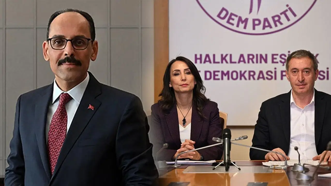 Saati belli oldu: MİT Başkanı Kalın'dan DEM Parti ziyareti