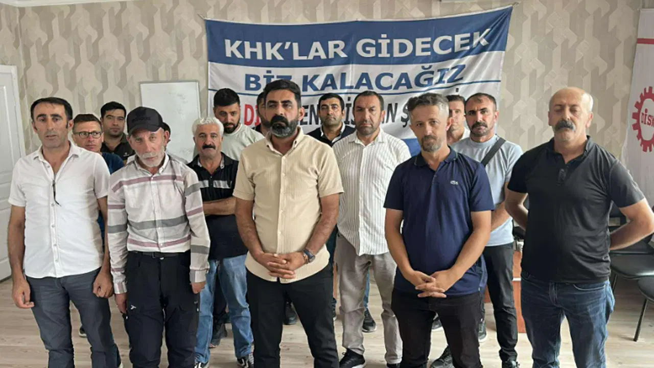 Van'da kayyumun işçi kıyımına protesto