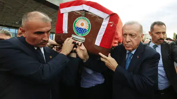 Erdoğan, Hamdi Kılıç için düzenlenen cenaze törenine katıldı