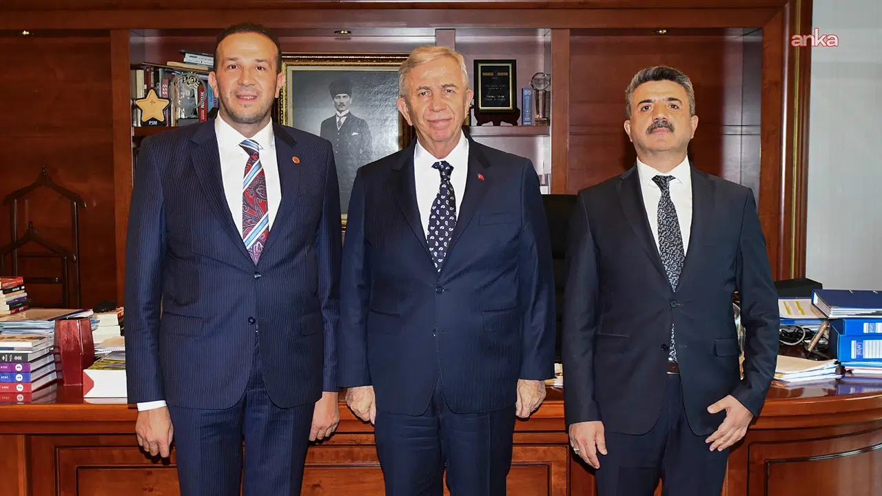 BTP heyetinden Mansur Yavaş'a 'destek' ziyareti
