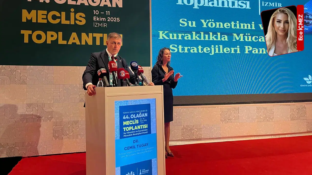 Cemil Tugay: 'Türkiye'nin 'su fakiri' sınıfına girmesi beklenmektedir'