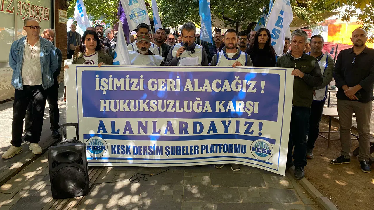 Tunceli’de KHK ile ihraç edilenlerin görevlerine iade çağrısı