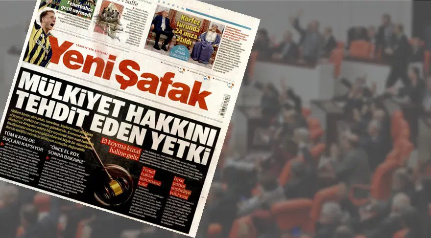 Yeni 'torba'ya Yeni Şafak'tan da tepki geldi