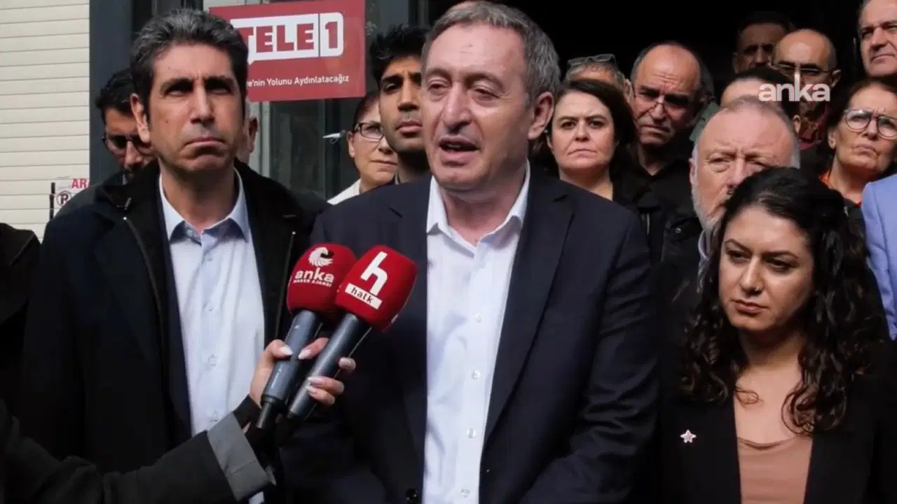 Bakırhan'dan kayyum atanan Tele 1'e ziyaret