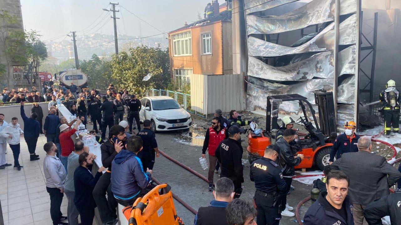 Kocaeli’de parfüm deposunda çıkan yangın Meclis gündeminde