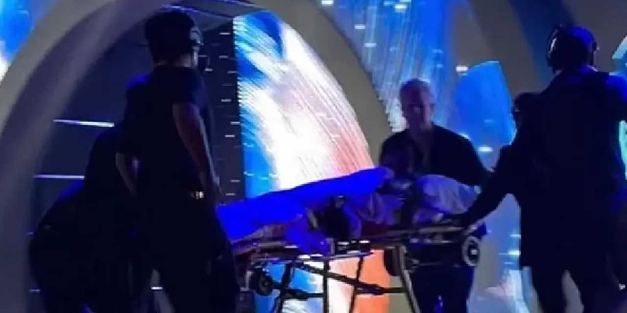 Miss Universe'te korkutan kaza! Hastaneye kaldırıldı