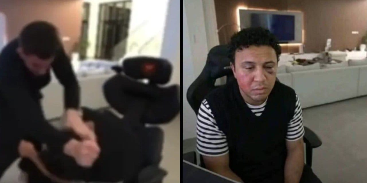 30 Bin dolar ödediği MMA dövüşçüsü tarafından canlı yayında dövüldü