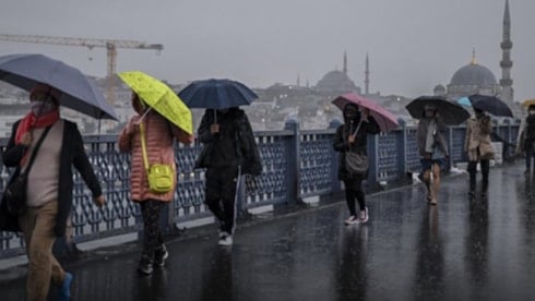 İstanbul'a Hafta sonuna 'sarı' ve 'turuncu' uyarı!
