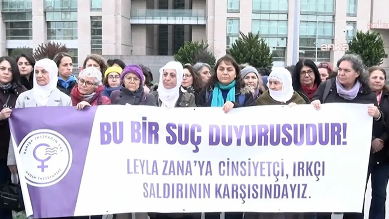 'Leyla Zana'ya yönelik tezahüratlara suç duyurusu