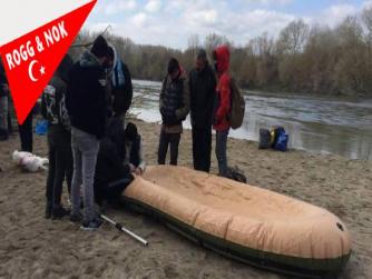Modern kölelik yapmak için nehri geçme mücadelesi…