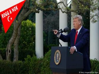 Batı savaş kolu lideri olan Trump'tan kendi halka 
