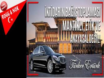 İKTİDARIN BAĞIŞ TOPLAMASI MANTIKLI, ETİK VE ANAYASAL DEĞİL!