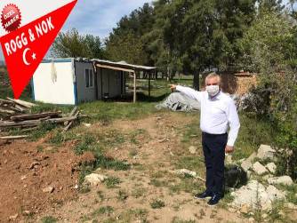 .Acıpayam depremzedelerine maske, erzak ve ekmek desteği