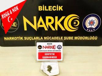 Bilecik'te uyuşturucu operasyonu
