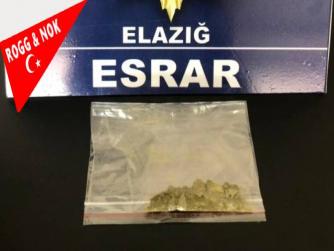 Elazığ'da uyuşturucu ile mücadele