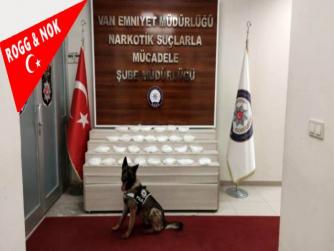 Van'da 14 kilo metamfetamin ele geçirildi