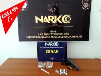Ordu'da 'sentetik ecza' operasyonu