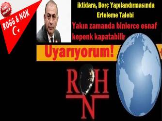 Gürsel Tekin: iktidara, Borç yapılandırmasında erteleme talebinde bulundu!  Yakın zamanda binlerce esnaf kepenk kapatabilir” uyarısında bulundu.