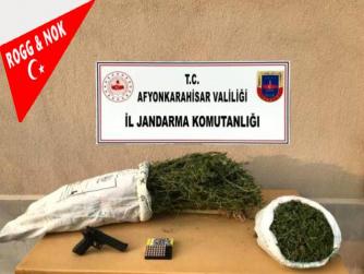 Dede ve torununa uyuşturucu operasyonu