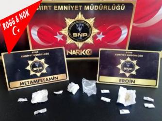 Siirt'te uyuşturucu madde ele geçirildi