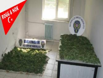 Dün Bayındır'da 10 kilo Hint keneviri ele geçirildi; 1 gözaltına alınmıştı... 
