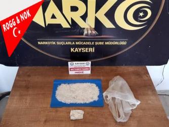 Kayseri'de uyuşturucu operasyonu