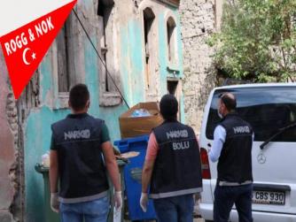 NARKOTİK KÖPEĞİ 'SEZAR' İLE BOLU'DA METRUK BİNALARDA UYUŞTURUCU DENETİMİ 10.09.2021 