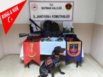 Batman'da yapılan operasyonda uyuşturucu ve silah ele geçirildi 10.09.2021