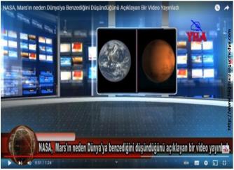 NASA, Mars'ın neden Dünya'ya Benzediğini Düşündüğünü Açıklayan Bir Video Yayınladı