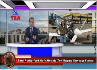Zara Rutherford Hafif Uçakla Tek Başına Dünyayı Turladı