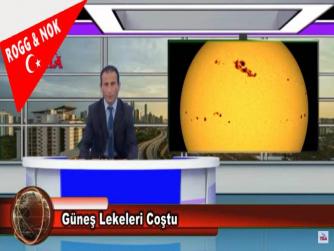 Güneş Lekeleri Coştu