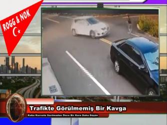 Trafikte Görülmemiş Bir Kavga