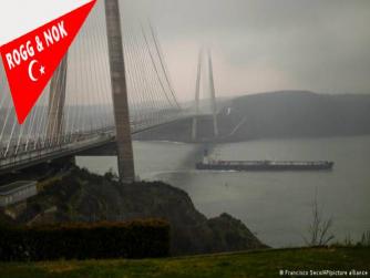 Boğaz'da Rus tankeri trafiği yoğunlaştı