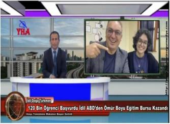120 Bin Öğrenci Başvurdu İdil ABD’den Ömür Boyu Eğitim Bursu Kazandı