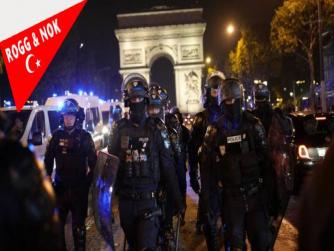 Fransa'da şiddet olayları beşinci gününde de devam etti; İran Fransa'ya 'itidal' çağrısı yaptı