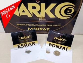 Midyat'ta Narkotik Operasyonu: Bonzai ve Esrar Ele Geçirildi