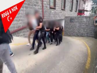 Rize'de Uyuşturucu Operasyonu: 8 Tutuklama