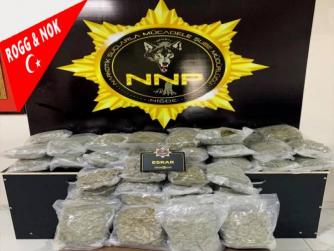 Niğde'de Tırda 39 Kilo 400 Gram Esrar Ele Geçirildi