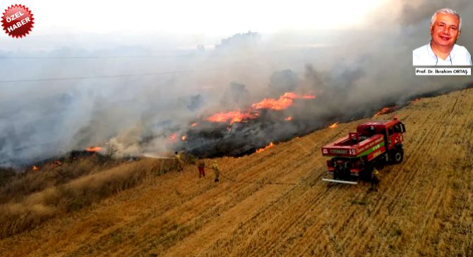 Yangınları Meteorolojik Koşullar Değil, İnsanın Neden Olduğu Faaliyetleri Çıkarmaktadır