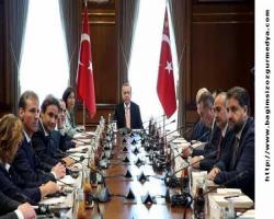 Kendi ülkesinde kendini koruyamayan kişilik Erdoğan AGİTPA Başkanı Muttonen'i kabul etti...