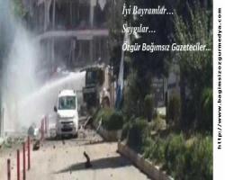Pembe hayaller içinde bayram yapın; Burası Van‘ın Beşyol mevkiyi  saldırıda 2'si ağır 48 kişi yaralı
