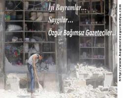 Dün geçecekti bu gün Suriye'ye gönderilen yardım TIR'ları Cilvegözü'nden göstermelik olarak geçti.. 