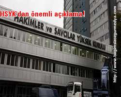 HSYK'dan önemli açıklama!