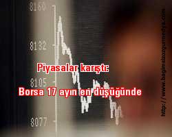 Piyasalar karıştı: Borsa 17 ayın en düşüğünde