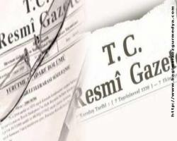 Yönetmeliğe göre...
