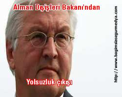 Alman Dışişleri Bakanı'ndan yolsuzluk çıkışı